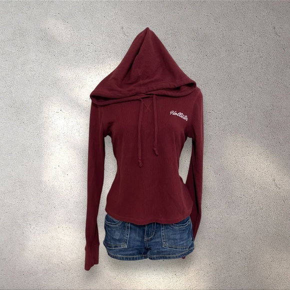 Hollister Co. Red Hoodie - Picture 1 of 6
